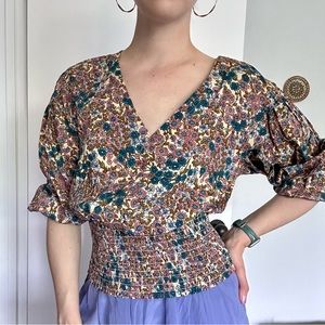 Anthropologie Maeve V-neck Top size S